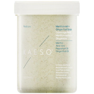 Kaeso Pedicure Menthol-Mint + Ginger Foot Scrub 1200ml
