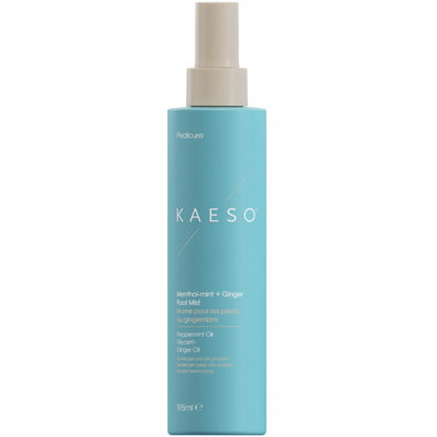 Kaeso Pedicure Menthol-Mint + Ginger Foot Mist 195ml