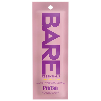 ProTan Bare Essentials Dark Bronzer Tanning Accelerator Lotion Sachet 22ml
