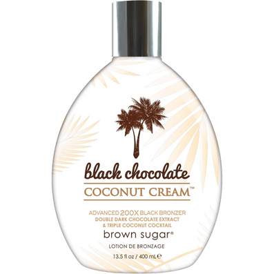 Tan Incorporated Black Chocolate Coconut Cream Black Bronzer Accelerator Lotion 400ml