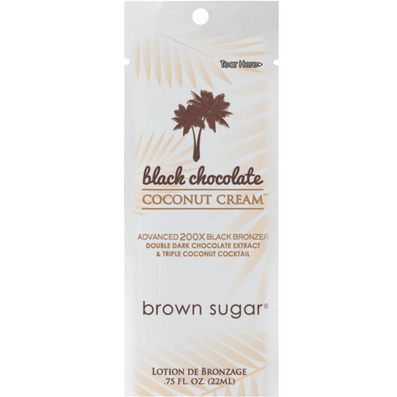 Tan Incorporated Black Chocolate Coconut Cream Black Bronzer Accelerator Lotion Sachet 22ml