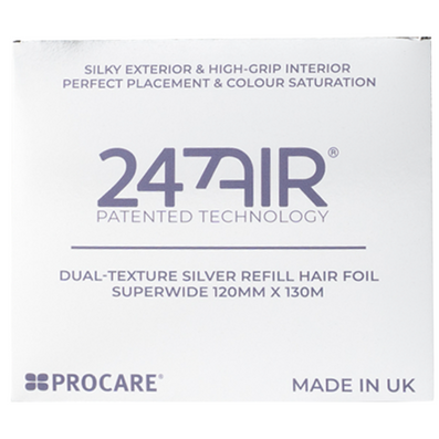 Procare Premium 247AIR Superwide Dual Texture Hair Foil Refill Roll 120mm x 130mtr