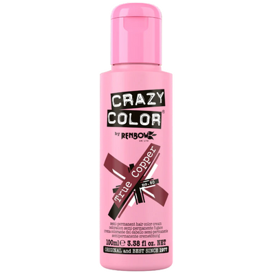 Crazy Colour True Copper Hair Dye 100ml