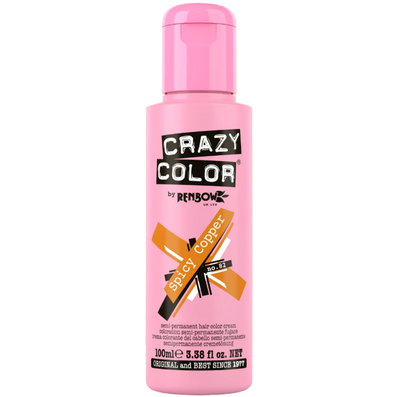 Crazy Colour Spicy Copper Hair Dye 100ml