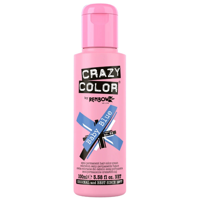 Crazy Colour Baby Blue Hair Dye 100ml