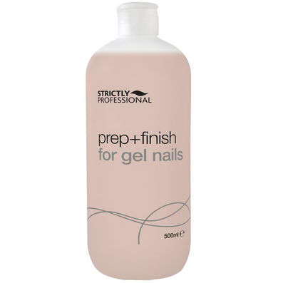 Strictly Professional Gel Polish Prep+Finish For Gel Nails 500ml