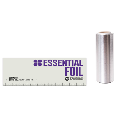 Procare Essential Ultrawide Silver Hair Foil 200mm x 100mtr