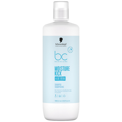 Schwarzkopf Professional BC Bonacure Clean Moisture Kick Aloe Vera Shampoo 1000ml