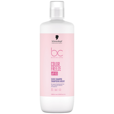 Schwarzkopf Professional BC Bonacure Clean pH 4.5 Colour Freeze Silver Shampoo 1000ml