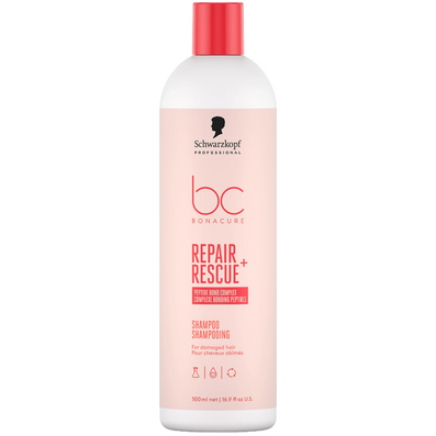 Schwarzkopf Professional BC Bonacure Clean Peptide Repair Rescue Shampoo 500ml