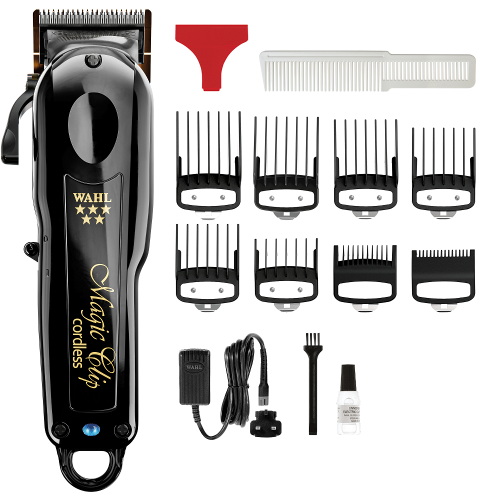 Wahl Professional Cordless Magic Clip Hair Clipper Black – Justmylook