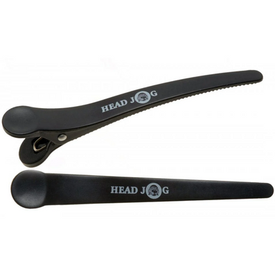 Head Jog Klip Itz Carbon Black x 6