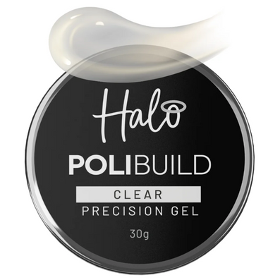 Halo PoliBuild Precision Nail Gel Clear 30g