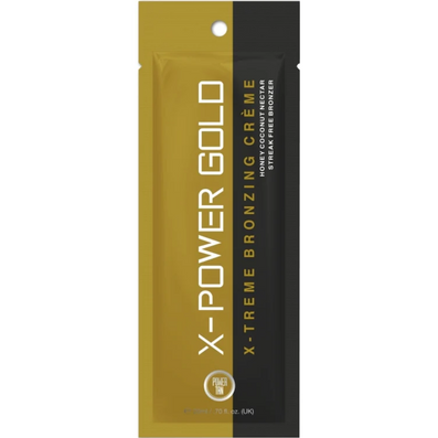 Power Tan X-Power Gold X-Treme Bronzing Creme Tanning Accelerator Sachet 20ml