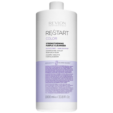 Revlon Professional Restart Colour Strengthening Purple Hair Cleanser 1000ml