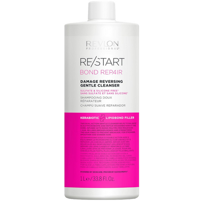 Revlon Professional Restart Bond Repair Damage Reversing Gentle Hair Cleanser 1000ml