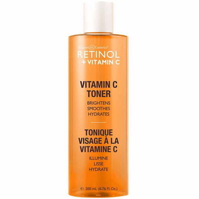 Skincare Cosmetics Retinol + Vitamin C Facial Toner 200ml