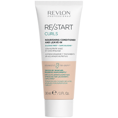 Revlon Professional Restart Curls Nourishing Conditioner & Leave-In Treatment 30ml