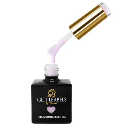 Glitterbels Pilates Pink Brush On Builder Gel Polish 17ml