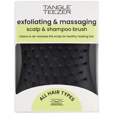 Tangle Teezer Scalp Exfoliator & Massager Onyx Black