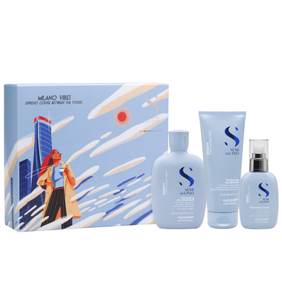 Alfaparf Milano Semi Di Lino Density Thickening Holiday Kit