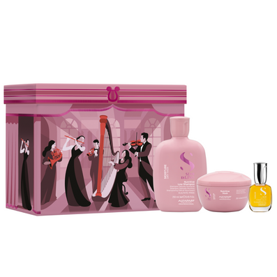 Alfaparf Milano Semi Di Lino Moisture Nutritive Holiday Kit