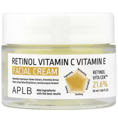 APLB Retinol Vitamin C Vitamin E Facial Cream 55ml