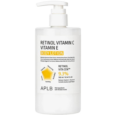 APLB Retinol Vitamin C Vitamin E Body Lotion 300ml