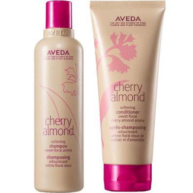 Aveda Cherry Almond Softening Shampoo 250ml & Conditioner 200ml Twin
