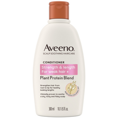 Aveeno Strength & Length Plant-Based Keratin Blend Conditioner 300ml