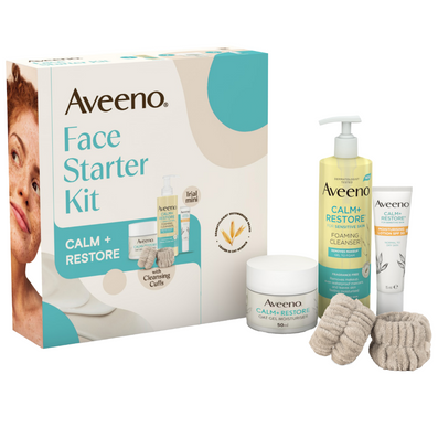 Aveeno Face Calm+ Restore Starter Kit Gift Set