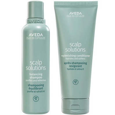 Aveda Scalp Solutions Balancing Shampoo & Replenishing Conditioner Twin 2 x 200ml