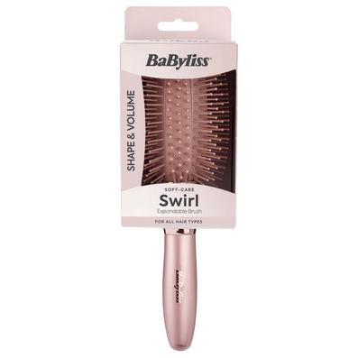 BaByliss Soft Care Expandable Swirl Hair Brush