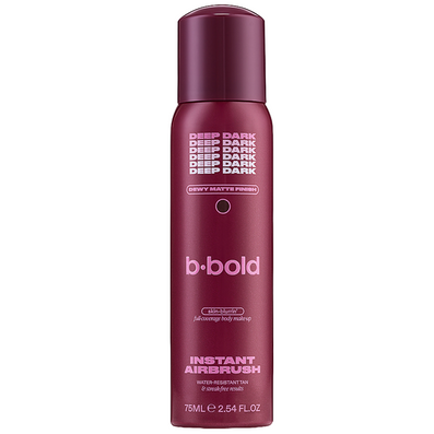 b·bold Instant Airbrush Body Makeup Deep Dark 75ml