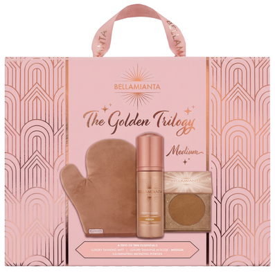 Bellamianta The Golden Trilogy Tan & Bronzer Gift Set Medium