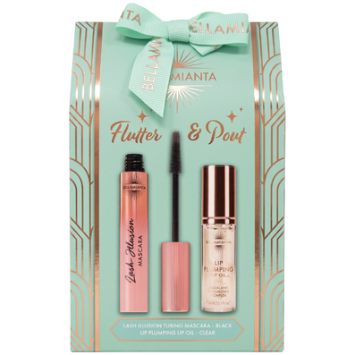 Bellamianta Flutter & Pout Eye & Lip Kit Gift Set