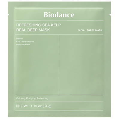 Biodance Refreshing Sea Kelp Real Deep Mask 34g