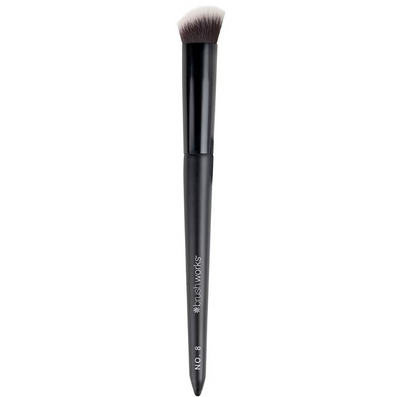 Brushworks No. 8 Precise Angled Concealer Buffing Brush