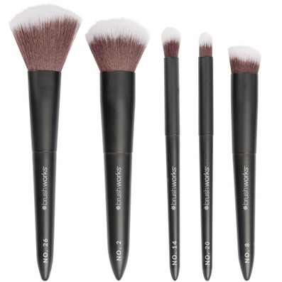 Brushworks On-The-Go Travel Makeup Brush Set