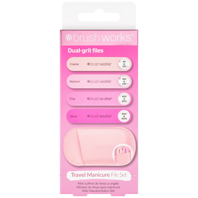 Brushworks Travel Manicure File Set