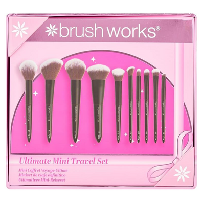Brushworks Ultimate Mini Travel Brush Set