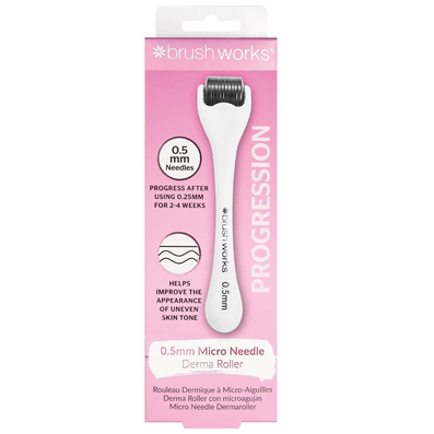 Brushworks Micro Needle Derma Roller 0.5mm