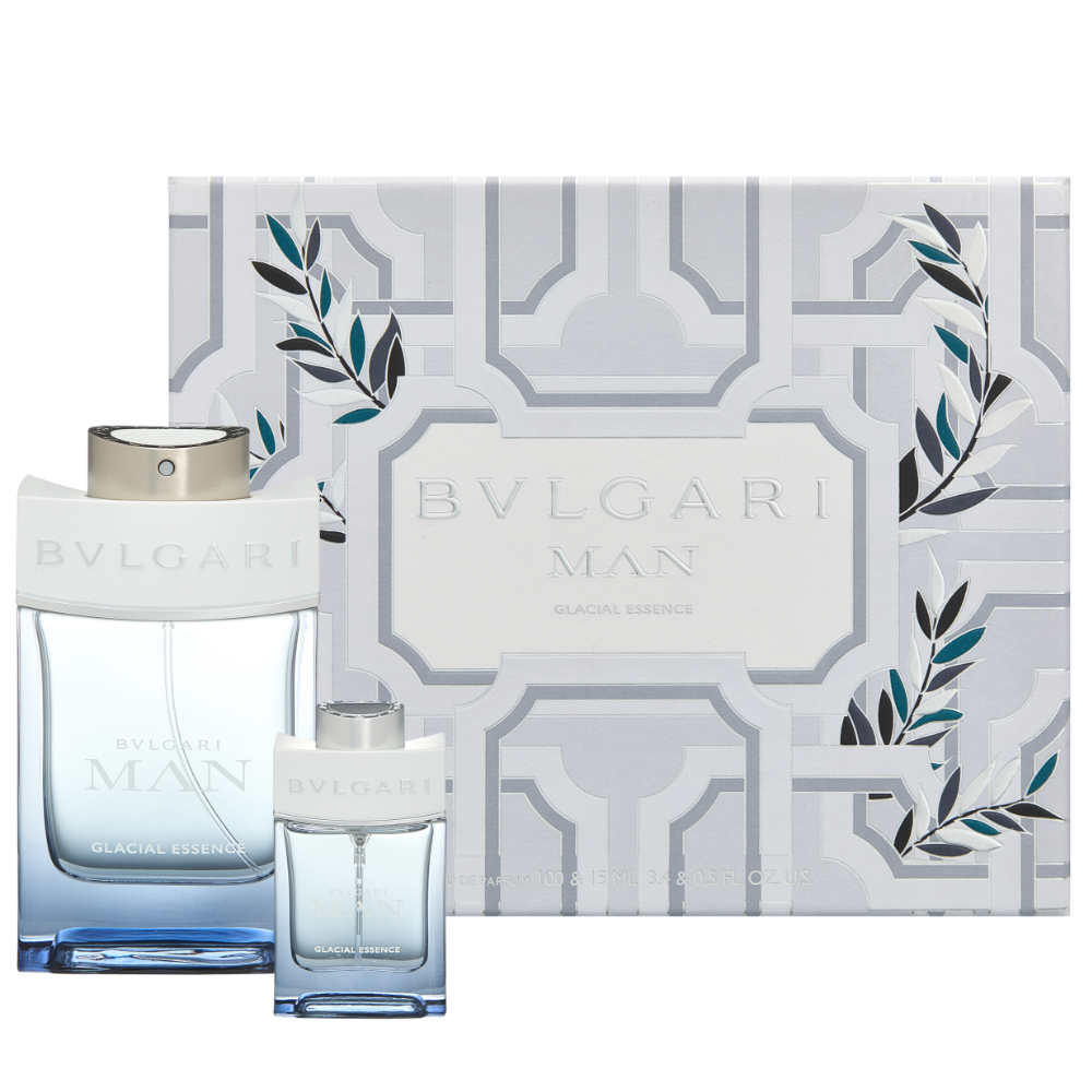 Bvlgari Man Glacial Essence Eau De Parfum Gift Set 100ml – Justmylook