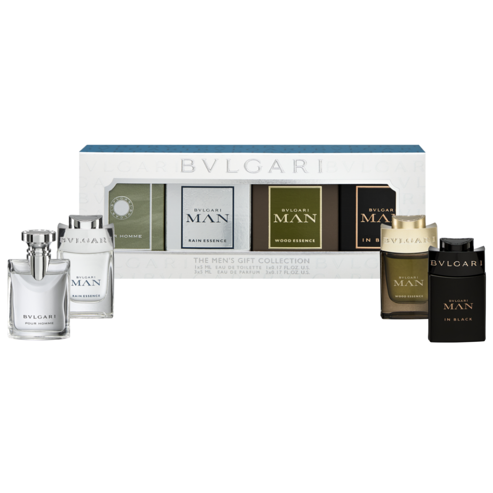 BVLGARI MAN コレクション ディスカバリーセット Bvlgari Men's Mini Fragrance Discovery Gift Set 4 x 5ml – Justmylook