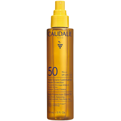 Caudalie Suncare High Protection Glow Oil PA++++ SPF50+ 150ml