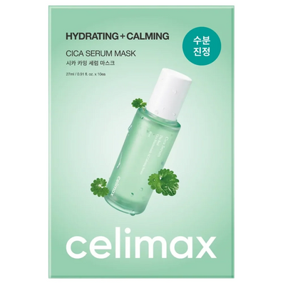 Celimax Hydrating + Calming Real Cica Serum Mask 27ml