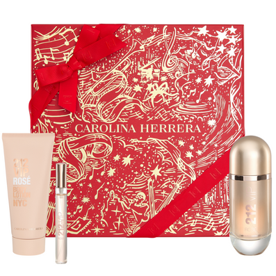 Carolina Herrera 212 VIP Rose Eau De Parfum Gift Set 80ml