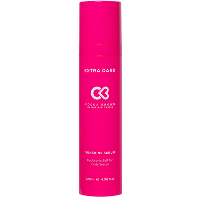 Cocoa Brown Sunshine Serum Hyaluronic Self Tan Body Extra Dark 120ml