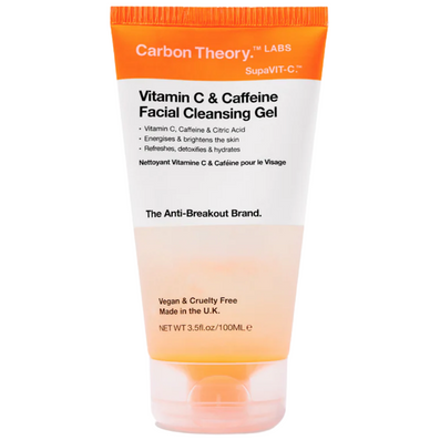 Carbon Theory SupaVIT-C Vitamin C & Caffeine Facial Cleansing Gel 150ml