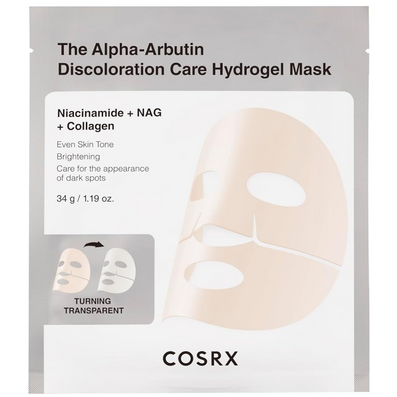 CosRx The Alpha-Arbutin Discolouration Care Hydrogel Mask 34g